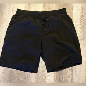 Lululemon Athletic Men’s Black Workout Casual Shorts Size XL